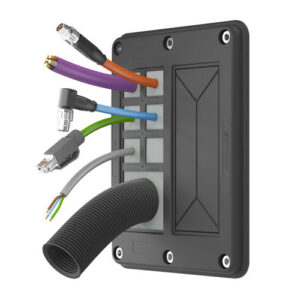 Пластина кабельного ввода IP66, KDS-FP series, CONTA-CLIP Verbindungstechnik GmbH