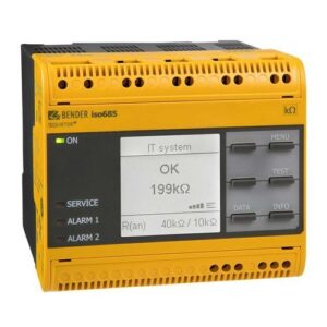 Тестер изоляции для трехфазной системы, ISOMETER® iso685-…-B series, BENDER