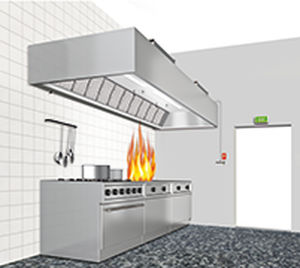 Система пожаротушения для профессиональной кухни, REVEN® PROTECT series, Rentschler REVEN