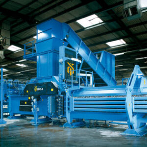 Горизонтальный упаковочный пресс, D225 series, BOA RECYCLING EQUIPMENT BV