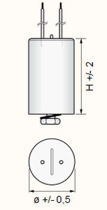 Пленочный конденсатор, MFE 250 series, COMAR CONDENSATORI