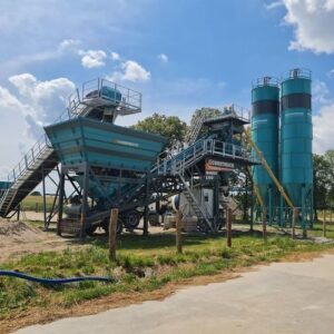 Мобильная бетоносмесительная установка, Mobile 100, CONSTMACH Concrete Plants & Crushers