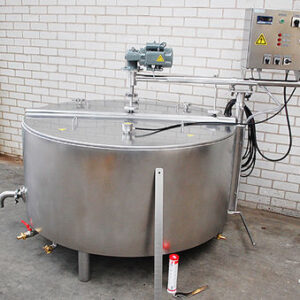 Пастеризатор для молочных продуктов, Batch, C. van't Riet Dairy Technology BV