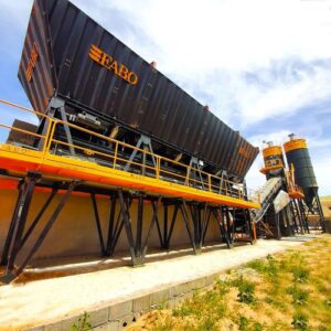 Стационарная бетоносмесительная установка, COMPACT-110, Fabo Crushing Screening & Concrete Plants