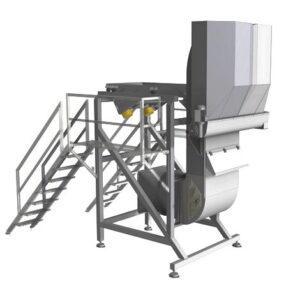 Моечная машина для пищевой промышленности для зеленой фасоли, AS-10B AirCleaner, POLLAK SALA