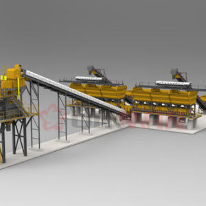 Стационарная бетоносмесительная установка, USC100, Umman Concrete Batching Plants
