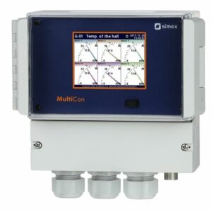 Регулятор температуры с дисплеем LCD, MultiCon CMC-N16, SIMEX Sp. z o.o.