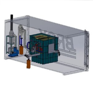Мусоросжигатель для отходов, MWI, BROX BOILER & BURNER COMPANY