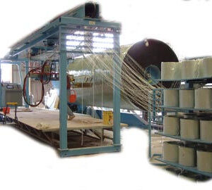 Намоточный станок с управлением от компьютера, , Matrasur Composites