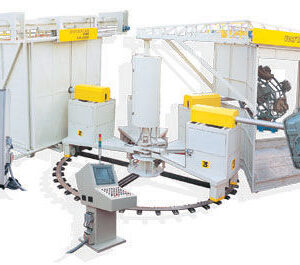 Ротоформовочная машина 5 рабочих зон, 4 A series, M. Plast (India) Limited