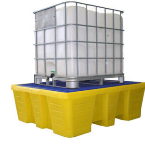 Сборный поддон для контейнера IBC, max. 2 500 x 1 300 x 580 mm | LB series, Engels Manutention et Environnement