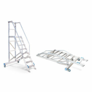 Роликовая стремянка, 10105 series, European Special Ladders, S.A. (ESLA)
