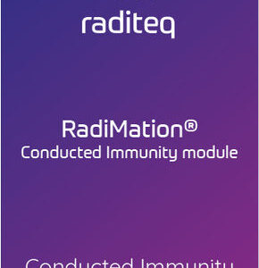 Испытательное программное обеспечение, RadiMation Conducted Immunity module (RMC1001A#020), Raditeq B.V.