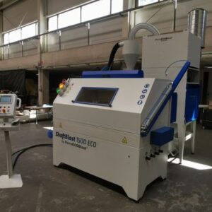 Дробеструйный аппарат с вращающимся барабаном, Shaftblast 1500 ECO, FerroECOBlast