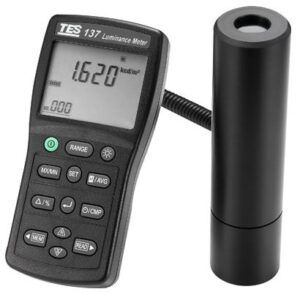 Цифровой прибор для измерения яркости, TES-137, TES Electrical Electronic Corp.