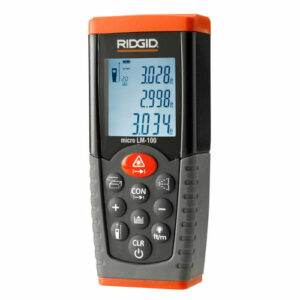Лазерный дальномер, micro LM-100 , Ridge Tool