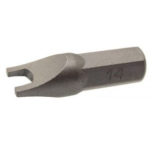 Насадка для отвертки для винта с двумя отверстиями в головке, 222850 series , BENE INOX
