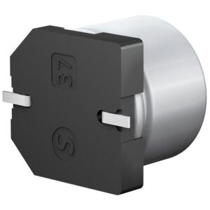 Cap Aluminum Polymer 1000uF 16V 20% Cylindrical 16m Ohm 1350mA 1000 hr 125°C, 16SVF1000MX, Panasonic