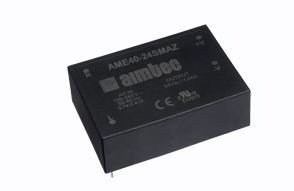 40 WATT AND AC-DC CONVERTER, AME40-12DMAZ, Aimtec