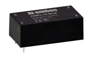 AC/DC Power Supply Dual-OUT -12V/12V -0.25A/0.41A 8W 5-Pin, AMEL10-12N12DMAZ, Aimtec