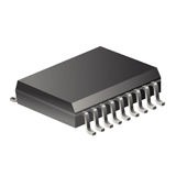 ADC, 5µs, 8-Bit, with Track/Hold and Reference, MAX165ACWN+, Maxim Integrated