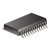 ADC Single Semiflash 400ksps 8-bit Parallel 24-Pin SOIC W T/R, MAX154ACWG+T, Maxim Integrated