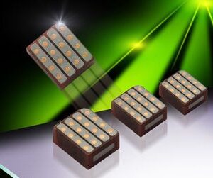 Cap Ceramic Array 0.033uF 25V T55T 20% SMD 4 Capacitor 125°C Waffle, LICA3T333M1VM4AA, AVX