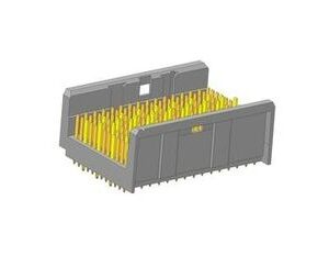 Conn AirMax VS HDR 192 POS 2mm Press Fit ST Thru-Hole, 10118260-101LF, Amphenol