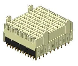 563-5JJF-4 PAIR VERT RECEP, 10125559-102LF, Amphenol