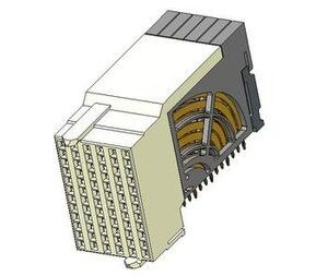 10133025-101LF-VS2 4X6 RR SM G, 10133025-101LF, Amphenol