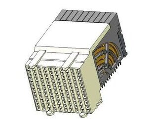 10135275-101LF-VS2 4X10 RR SM G, 10135275-101LF, Amphenol