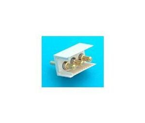 Connector Accessories 6Coaxial POS Backplane Shroud Straight Thermoplastic, HM2P10P1LF, Amphenol
