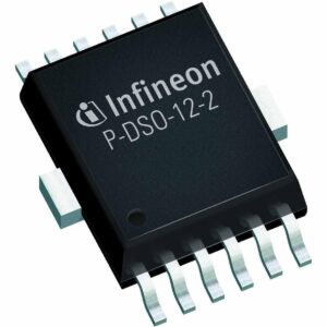 AC DC Controller Quasi-Resonant Current Mode Flyback PWM Controller Single 85Vac to 300Vac Flyback 12-Pin DSO T/R, ICE5QR1680AGXUMA1, Infineon