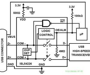 Analog Multiplexer Dual 2:1 10-Pin UTQFN T/R, ISL54224IRUZ-T, Renesas Electronics