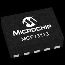 Battery Charge Controller Li-Ion/Li-Pol 60mA to 1000mA 4.1V 10-Pin DFN EP T/R, MCP73113T-16SI/MF, Microchip