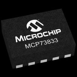 Linear Charge Management Controller Li-Ion/Li-Pol 1mA 4.2V/4.35V/4.4V/4.5V 10-Pin DFN EP Tube, MCP73833-AMI/MF, Microchip