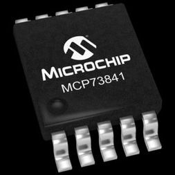 Linear Charge Management Controller Li-Ion/Li-Pol Packs ±30mA 4.1V 10-Pin MSOP T/R, MCP73841T-410I/UN, Microchip