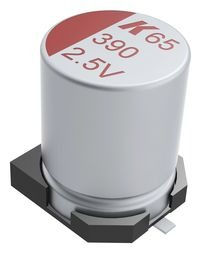 Cap Aluminum 220uF 16V 20% (8 X 9.7mm) SMD Cylindrical 0.016 Ohm 3700mA 2000hr 105°C T/R, A765KN227M1CLAE016, KEMET