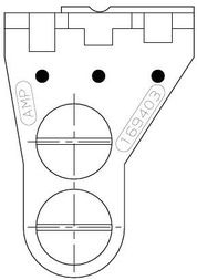Locator Assembly For Contacts, 169403, TE Connectivity