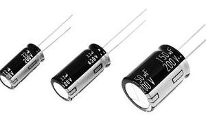 CAP 2.2UF 63VDC 20% 5 X 11MM RDL 2MM 16.5MA 5000 HR, EEU-EB1J2R2S, Panasonic