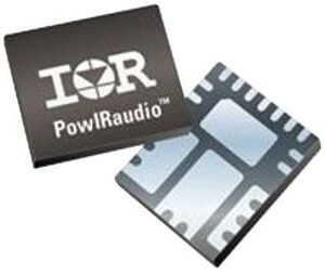 Audio Amp Speaker 1-CH Mono Class-D 22-Pin PQFN T/R, IR4321MTRPBF, Infineon