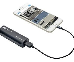 PORTABLE 1-PORT USB BATT CHARGER MOBILE POWER BANK 2.6K MAH, UPB-02K6-1U, Tripp Lite