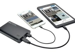PORTABLE 2-PORT USB BATT CHARGER MOBILE POWER BANK 10K MAH, UPB-10K0-2U, Tripp Lite