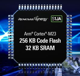 SYNERGY MCU PLATFORM S1JA 256K 64LQFP, R7FS1JA783A01CFM#AA0, Renesas Electronics