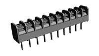 Conn Terminal Block 10 POS 9.52mm Solder ST Thru-Hole 20A, 1-1546721-0, TE Connectivity
