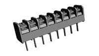 Conn Terminal Blocks 8 POS 9.52mm Solder ST Thru-Hole 20A, 1546721-8, TE Connectivity