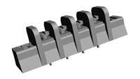 SSB7CG040301=TERM BLOCK ASSY, 1546963-4, TE Connectivity