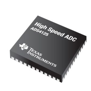 ADC Single Pipelined 125Msps 12-bit Parallel/Serial/LVDS 48-Pin VQFN EP T/R, ADS4125IRGZT, Texas Instruments
