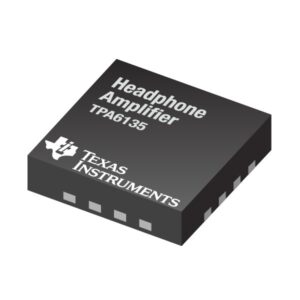 Audio Amp Headphone 2-CH Stereo 0.025W Class-AB 16-Pin WQFN EP T/R, TPA6135A2RTER, Texas Instruments