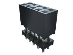 Conn Elevated Socket SKT 20 POS 2mm Solder ST Thru-Hole, ESQT-110-02-G-D-320, Samtec